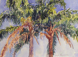 Artwork title 'Two Beauties on Stewart Road' - Contact The Water's Edge Studio and Gallery for price and availability - gayle at galvestonwatersedge dot com